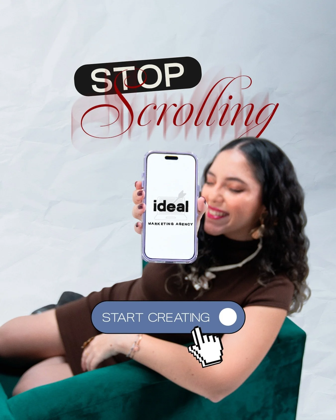 Tu marca no crece viendo contenido&hellip; crece cre&aacute;ndolo. 🎯

&iexcl;Cotiza con nosotras!
📲9995 28 13 28
idealmarketingagency.mx

#marketingagency #creacioncontenido #branding #meridayucatan #design