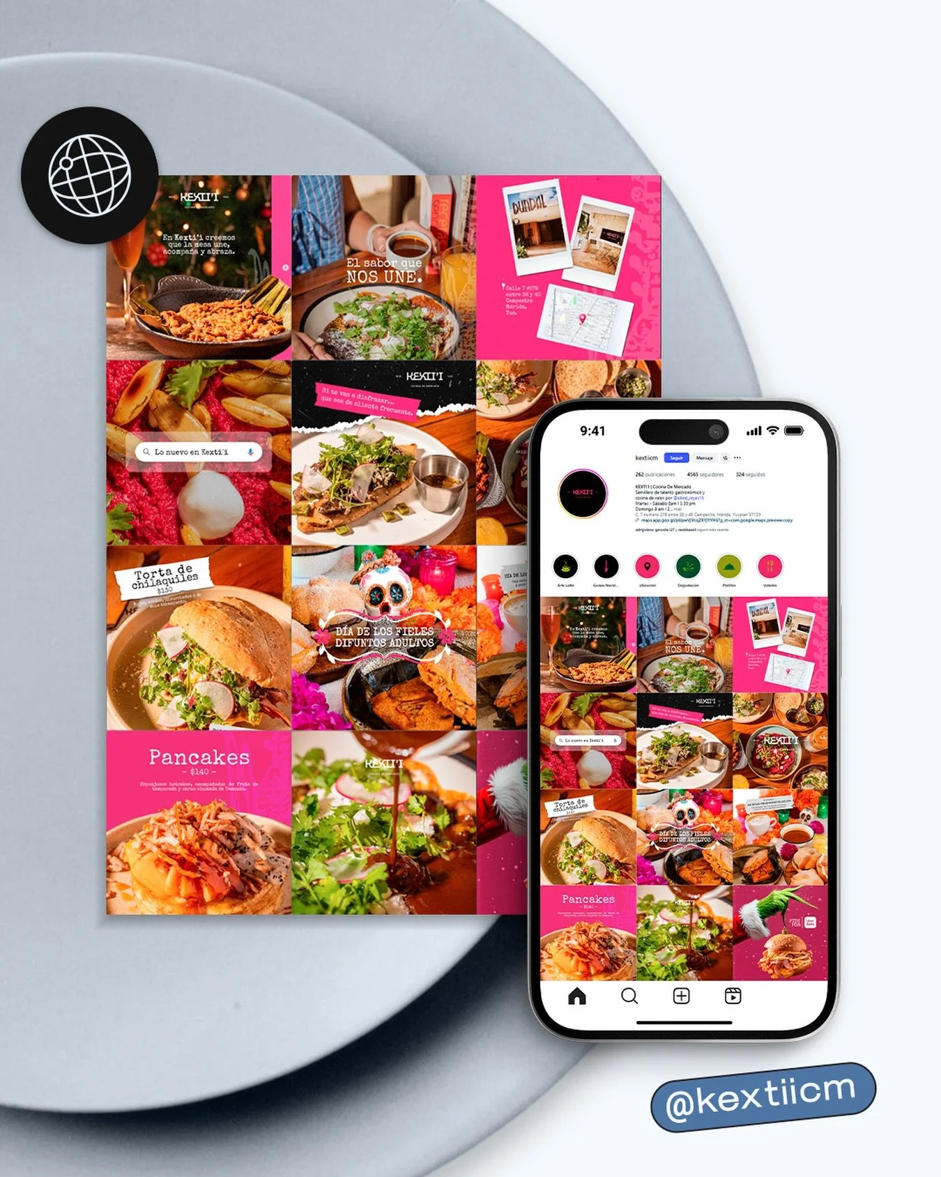 Sabor, identidad y contenido que conecta. 🔥🌮
Feed update para Kexti&rsquo;i.

&iexcl;Cotiza con nosotras!
📲9995 28 13 28
idealmarketingagency.mx

#marketingagency #creacioncontenido #restaurante #meridayucatan #design