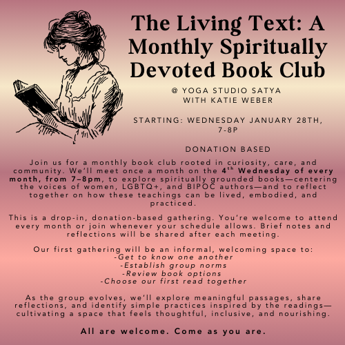 Flyer with the information about the new event!