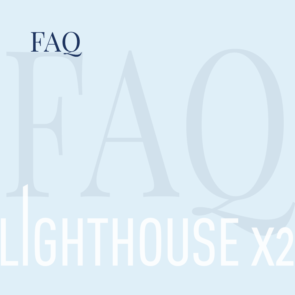 Grafik med link til FAQ hos Ejerforeningen Lighthouse x2  