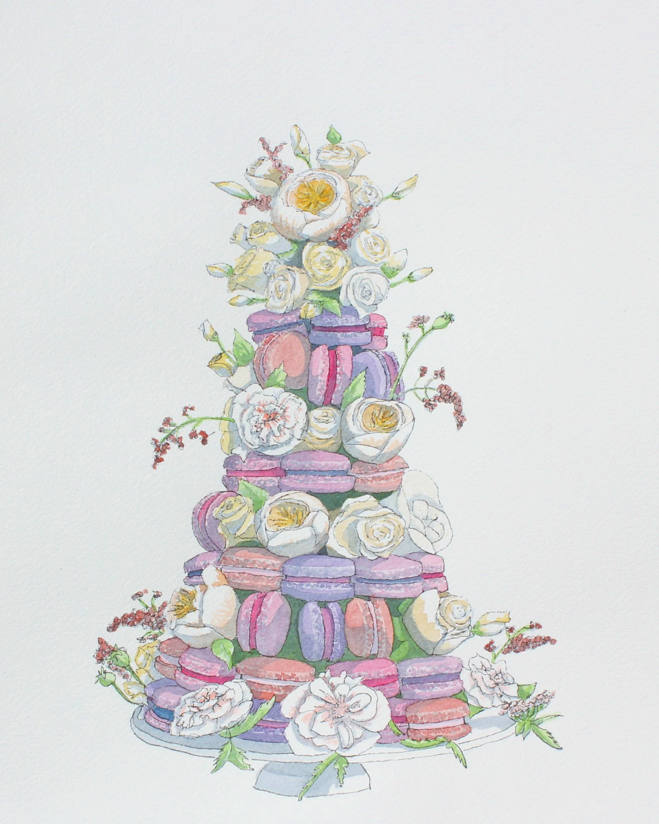 French Macaron Tower