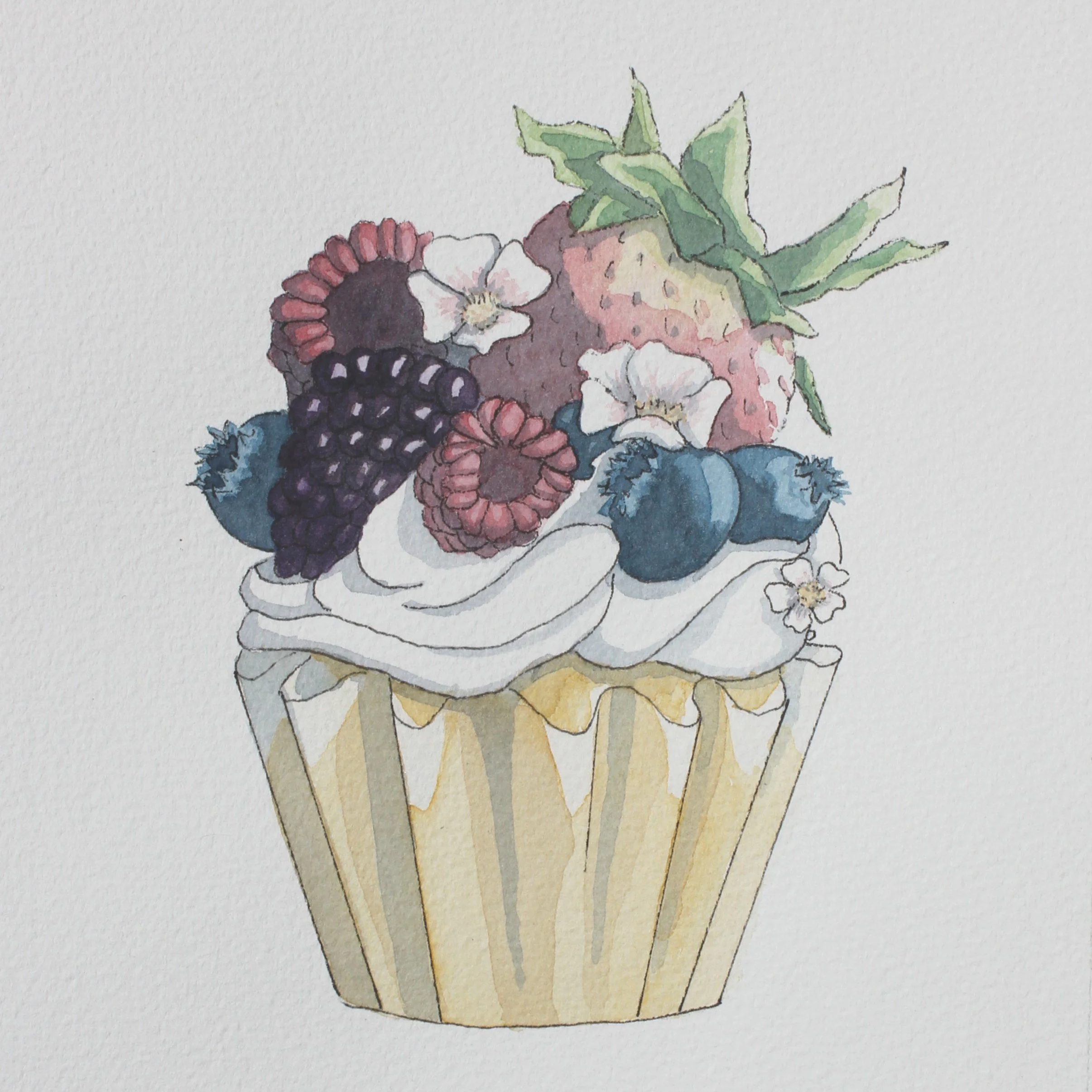 Berry Cupcake