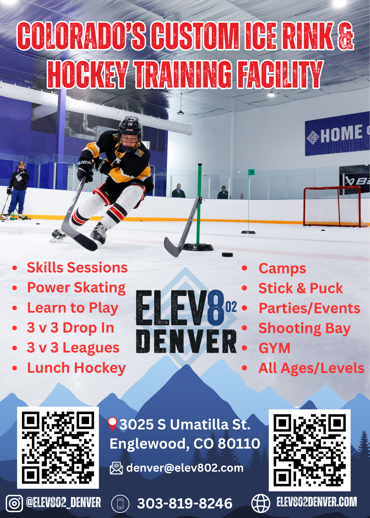 Elev802 ELEV802 | Denver - Colorado's Premier Hockey Training Facility