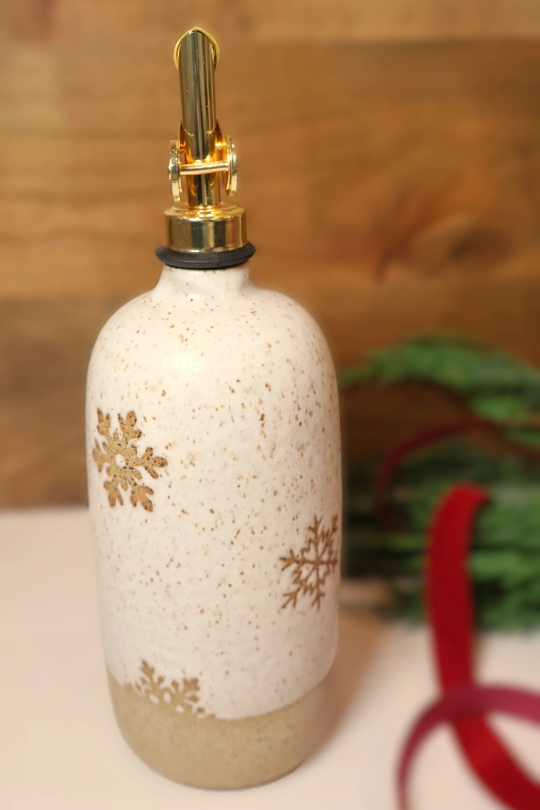 Snowflake Oil Bottle