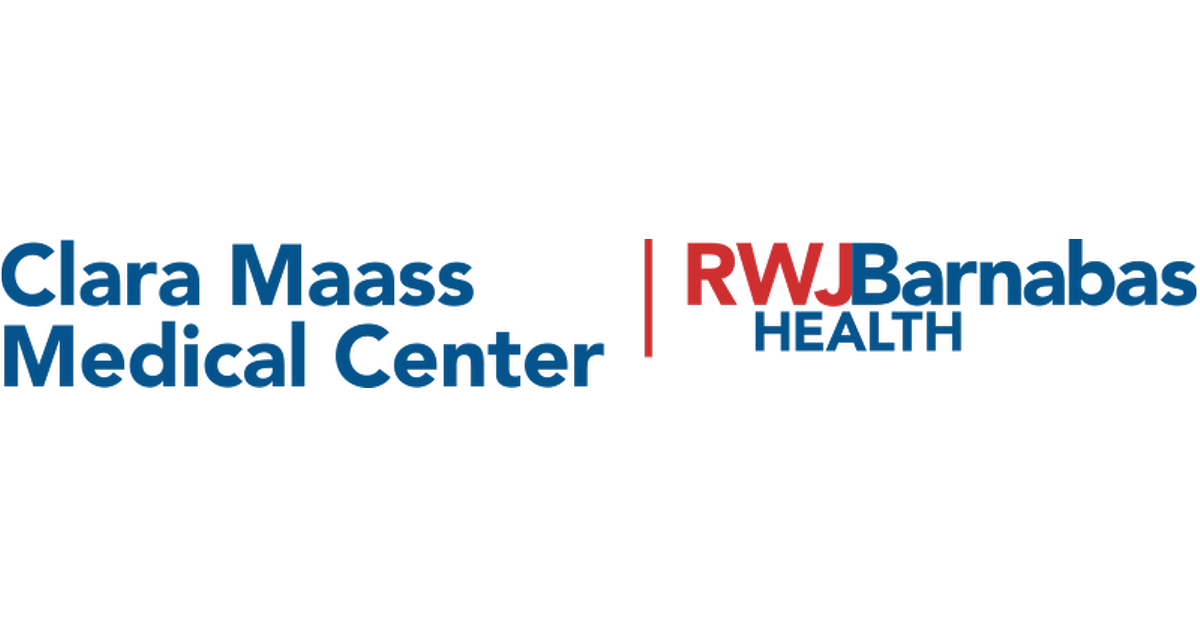 Logo of Clara Maass Medical Center and RWJBarnabas Health.