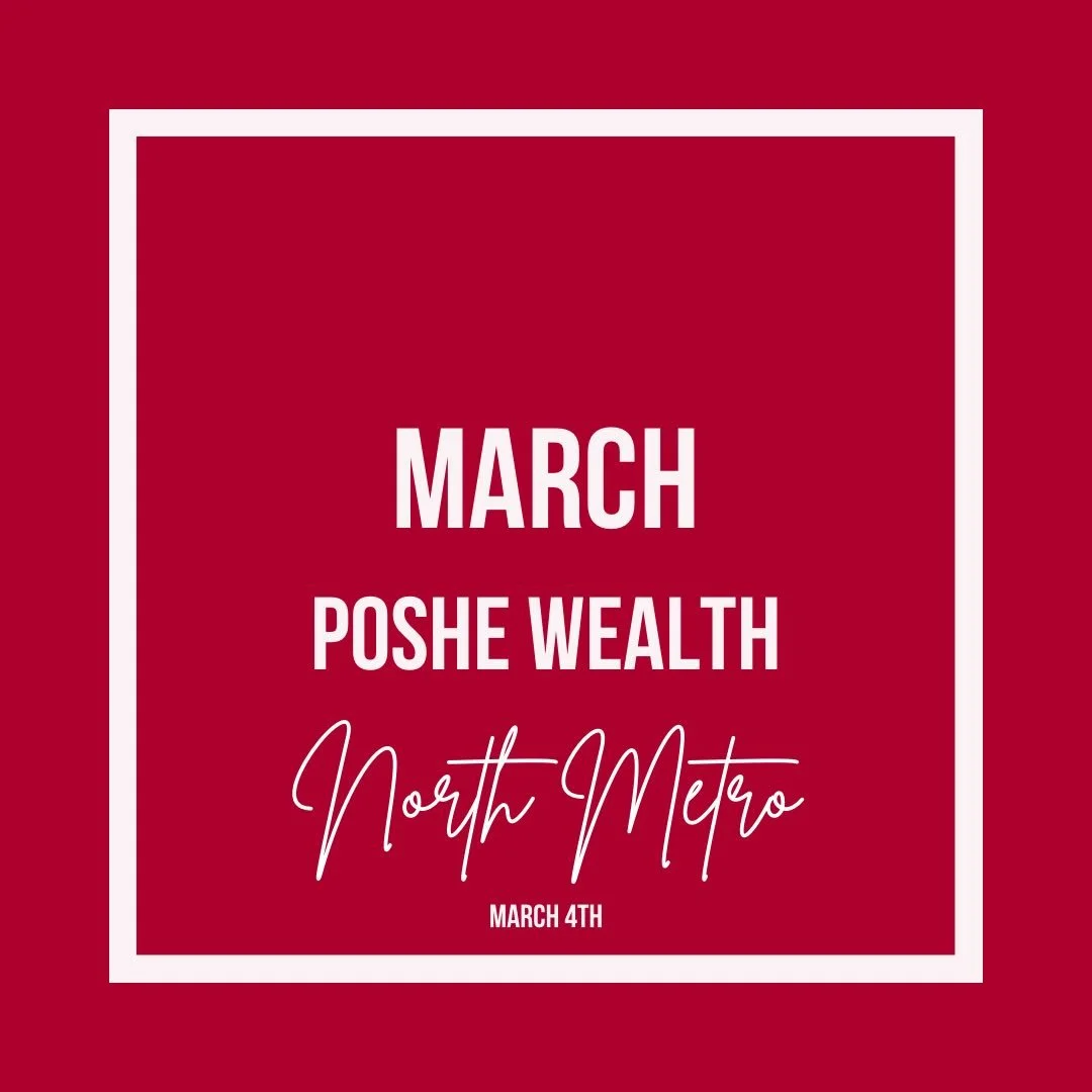 ✨ Power of She | March Event ✨
What happens when women build financial confidence on their own terms?
Join us on Wednesday, March 4 in the north metro, or Wednesday, march 11th in the south metro from 4:30&ndash;6:00 Pm for an empowering conversation