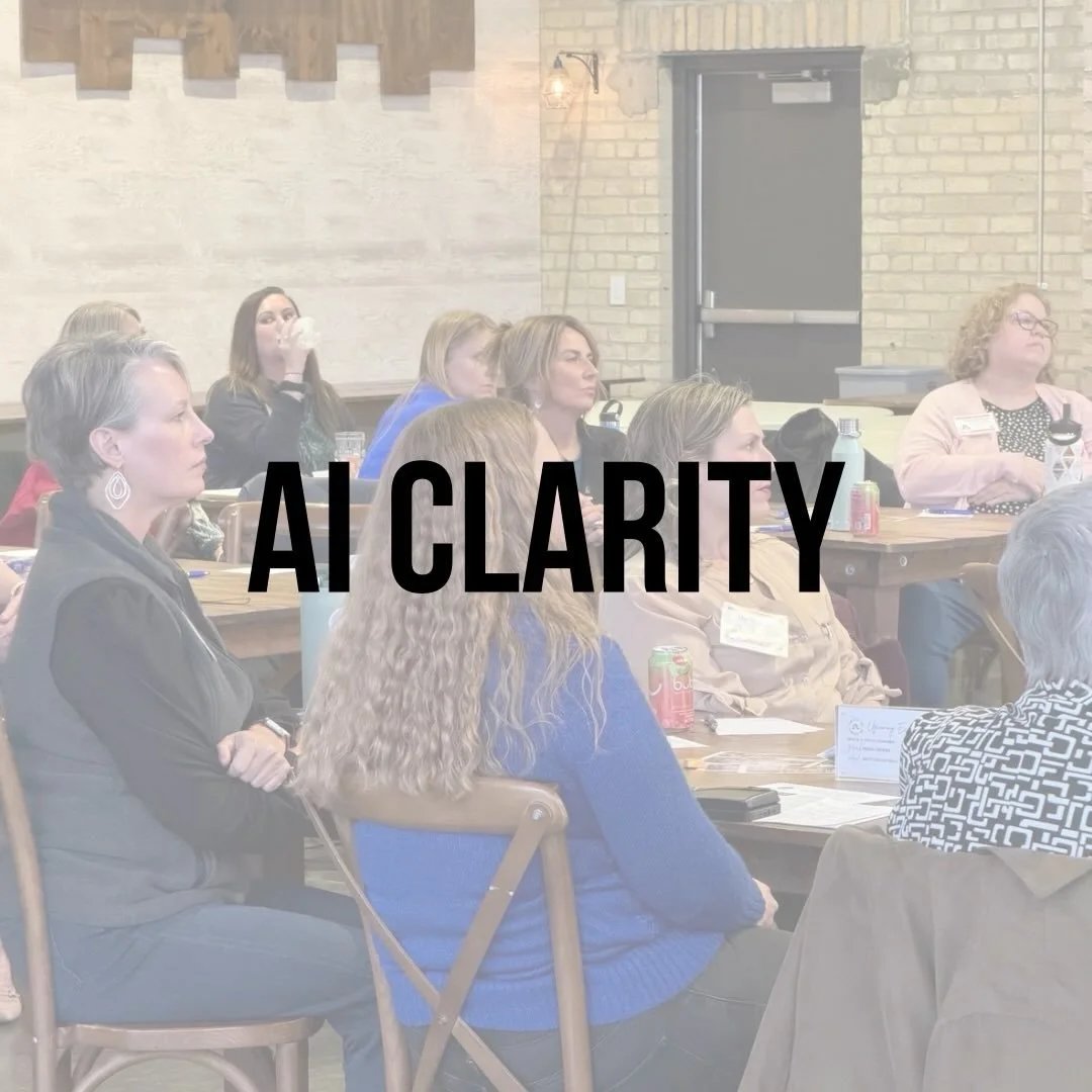 You already know what you do. You already know who you serve.
The challenge is turning that into messaging that&rsquo;s clear, consistent, and actually connects.
At our April Power of She event, you&rsquo;ll learn how to use AI to bring clarity to yo
