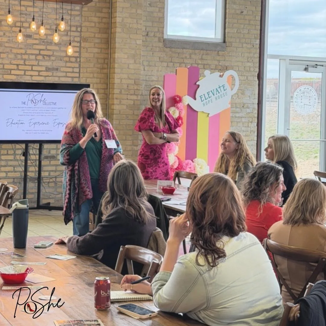 PoShe is for the woman who knows she&rsquo;s meant for more &mdash; even if she&rsquo;s still figuring out exactly what that looks like.
It&rsquo;s a community of entrepreneurs, professionals, creatives, leaders, dreamers, and women in transition. Wo