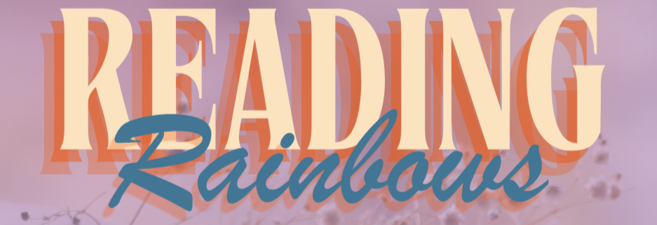 text that says 'reading rainbows'