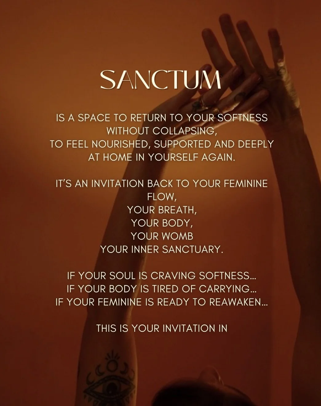 There are women who long to soften but are terrified of what might happen if they do.

Women who believe that if they slow down, everything they&rsquo;ve been holding together will fall apart. That if they stop bracing, they&rsquo;ll lose control and
