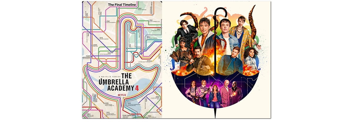 The Umbrella Academy S4 Premieres!