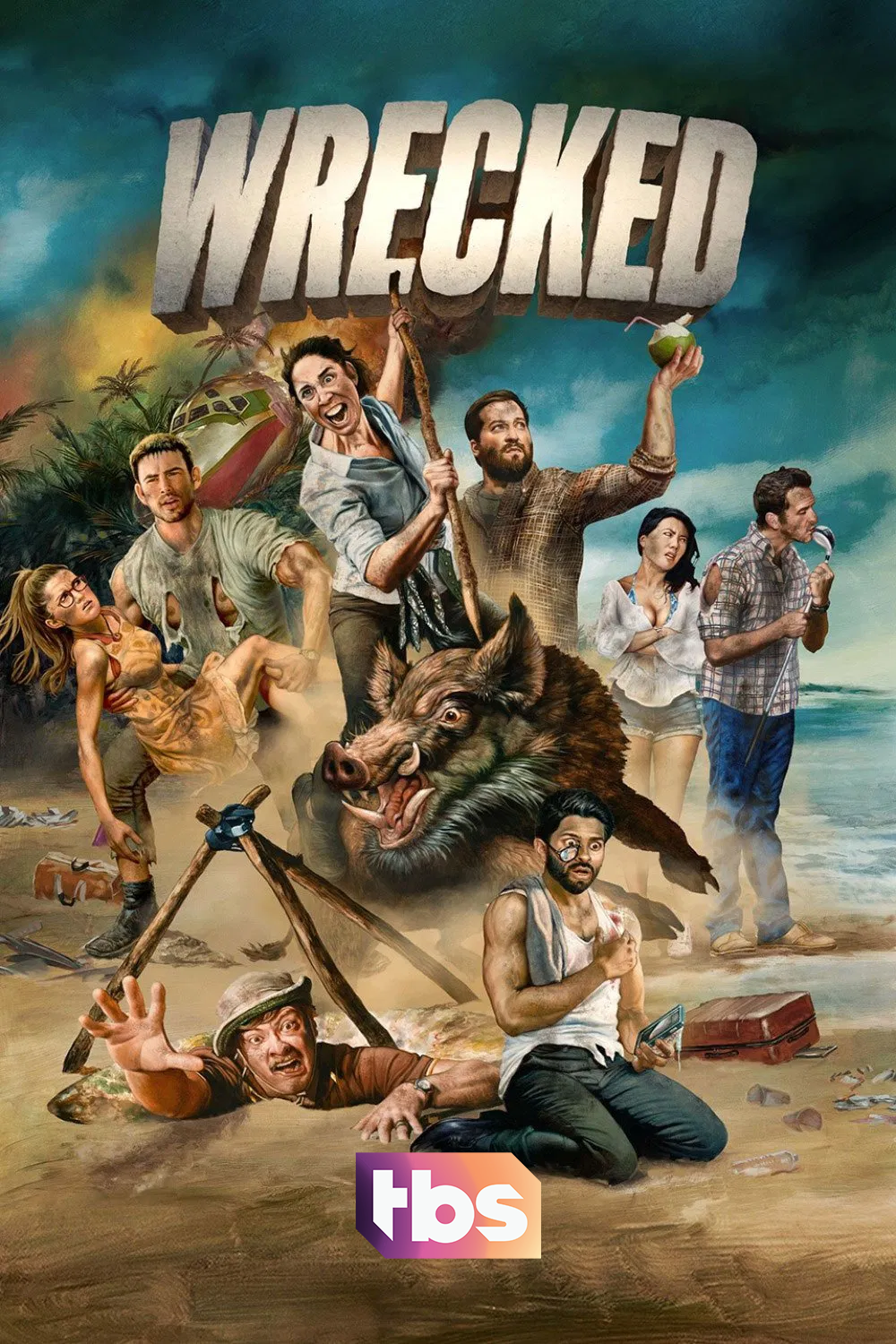 VFX, Dailies, Editorial, Color Grading, GEOpost, Cinecode, System & Facility Rentals, Wrecked, tbs