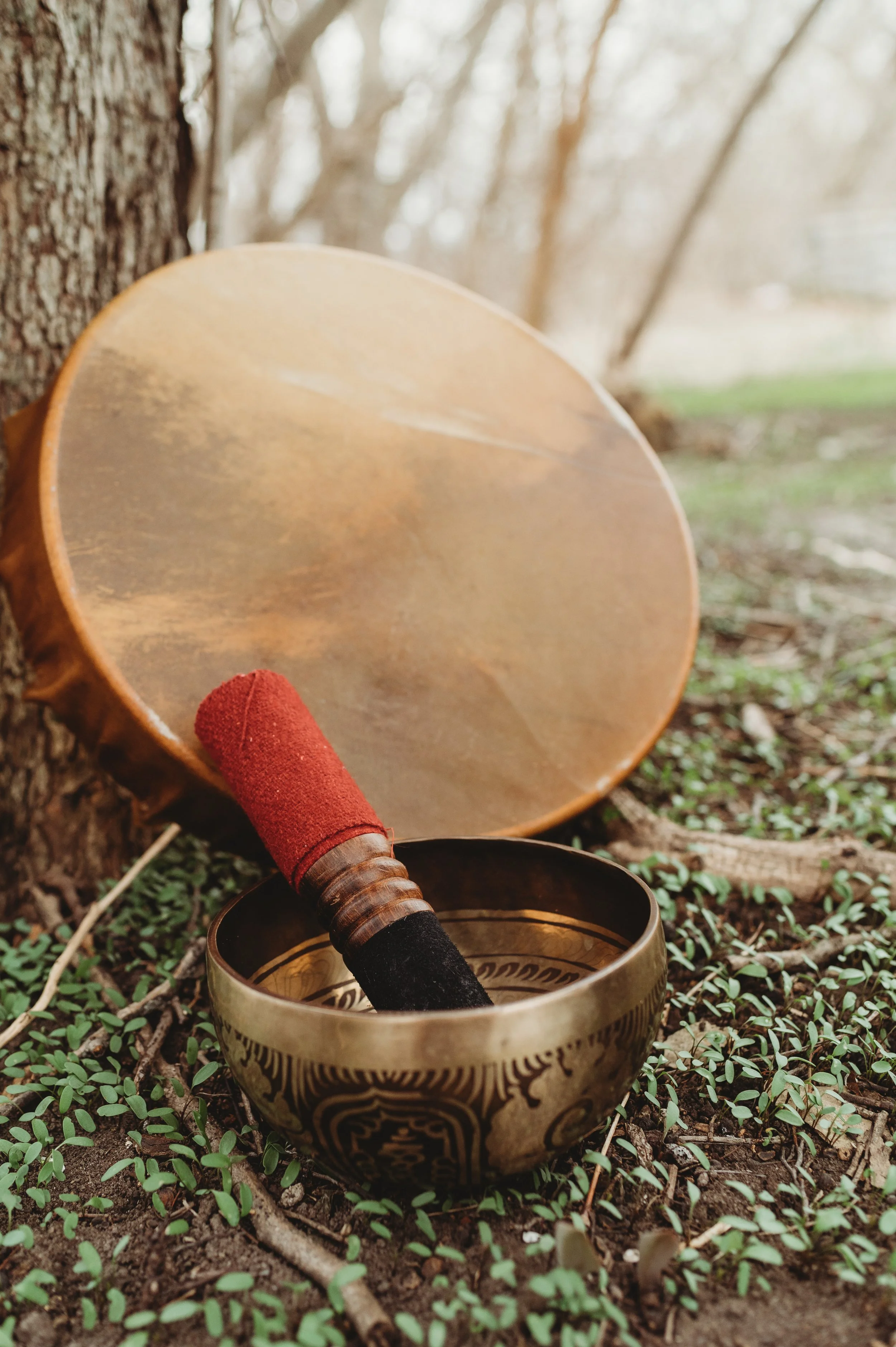 Full Moon in Capricorn Sound Bath & Candle-Lit Labyrinth Walk