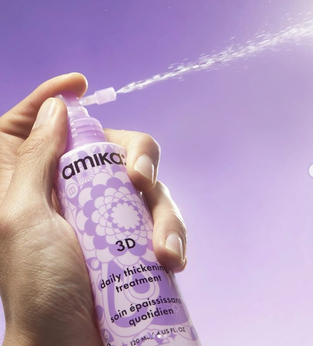 The *NEW* 3D Daily Thickening Treatment launched JUST in time to ring in the New Year with some serious volume!