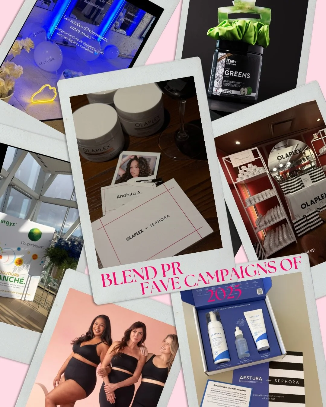 2025 was filled with so many fun launches and campaigns! Here&rsquo;s some of the highlights from the Blend team 🩷