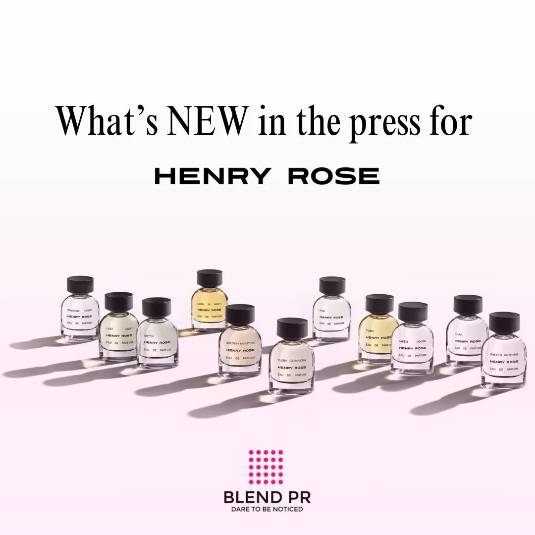 Here&rsquo;s the latest press for our client Henry Rose! Henry Rose is making major waves in the fragrance world &mdash; with "Dave" as one of their newest scents perfect for the warm weather ahead!

#henryrose #latestpress #blendpr