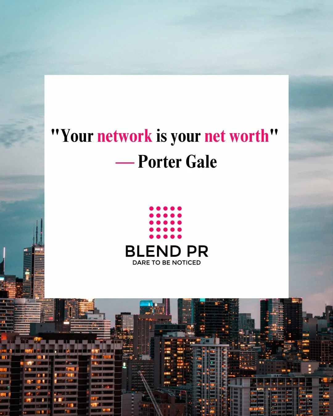 In PR, relationships are everything! The right connections open doors that no pitch email ever could. At Blend PR, we don&rsquo;t just build brands, we build relationships. 🔗🦩 #BlendPR #Networking #PRLife #MediaRelations