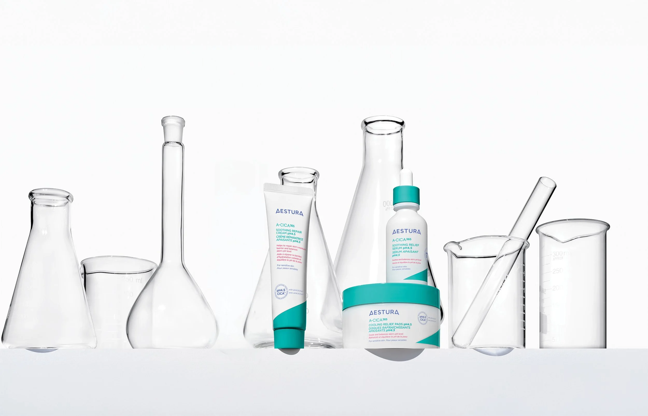 AESTURA’S&nbsp;A-CICA365 COLLECTION Exclusively at Sephora DERMATOLOGIST-TESTED SOOTHING AND REDNESS RELIEF FOR SENSITIVE SKIN