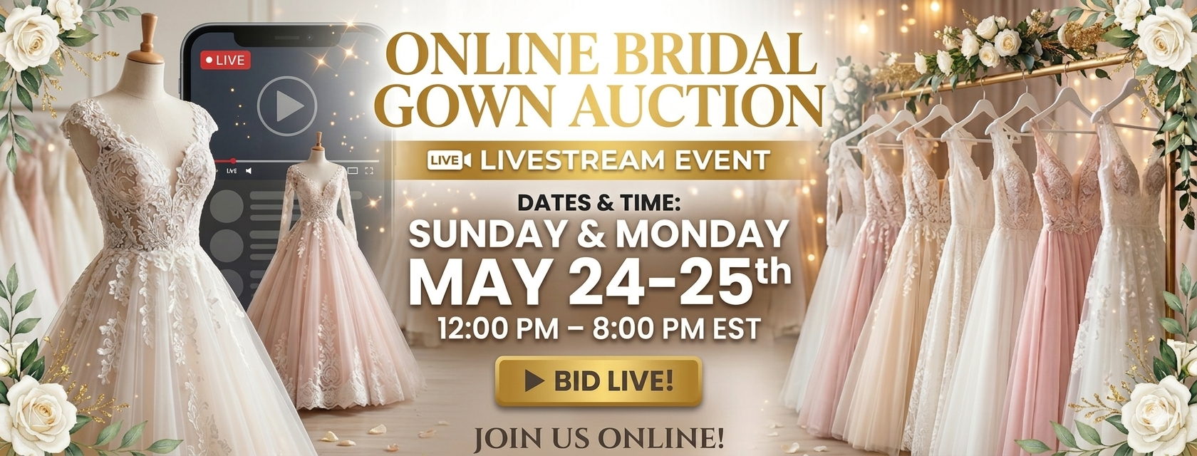 Online Bridal Gown Auction!