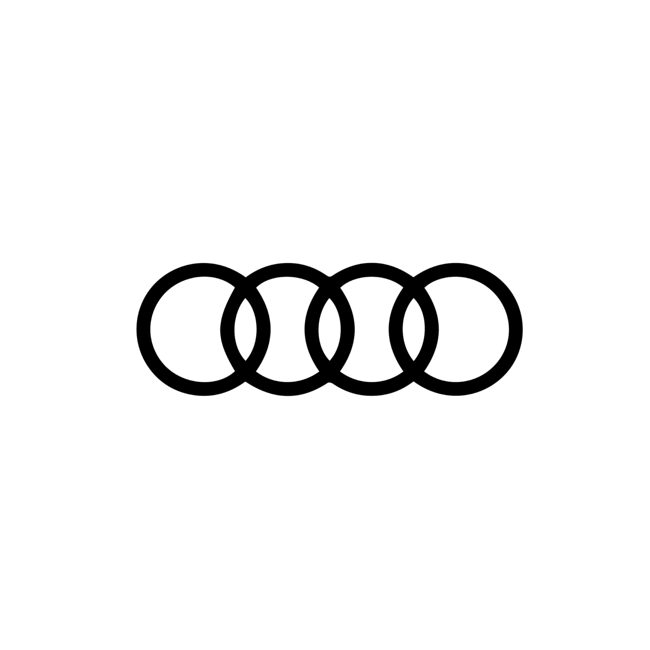 Logotipo de la marca de automóviles Audi.