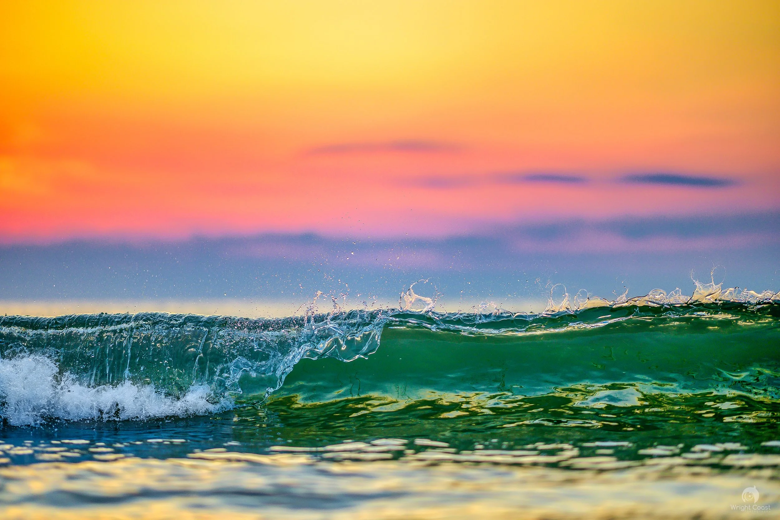 24x36 Candy Sunrise