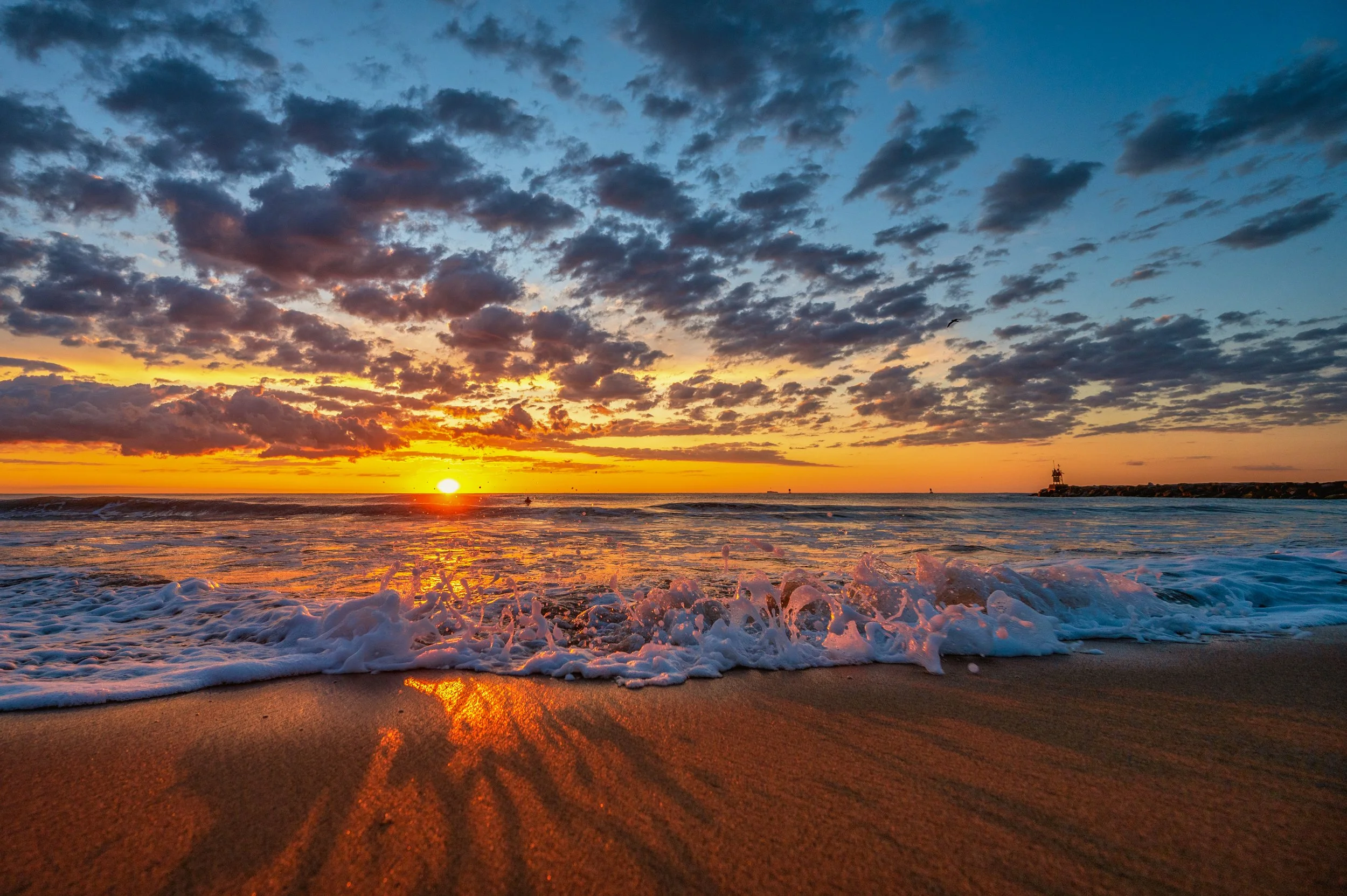 24x36 1st Street Jetty Sunrise