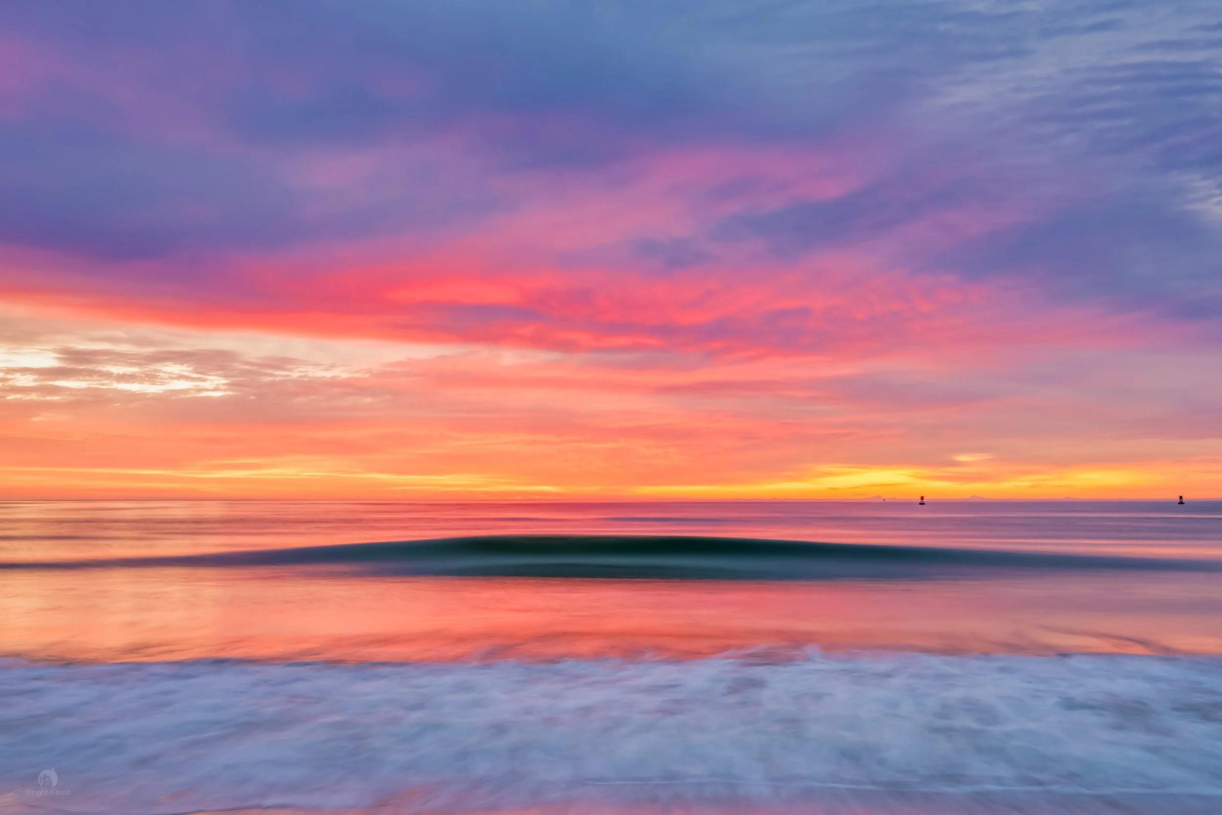 24x36 Pink Dawn Patrol