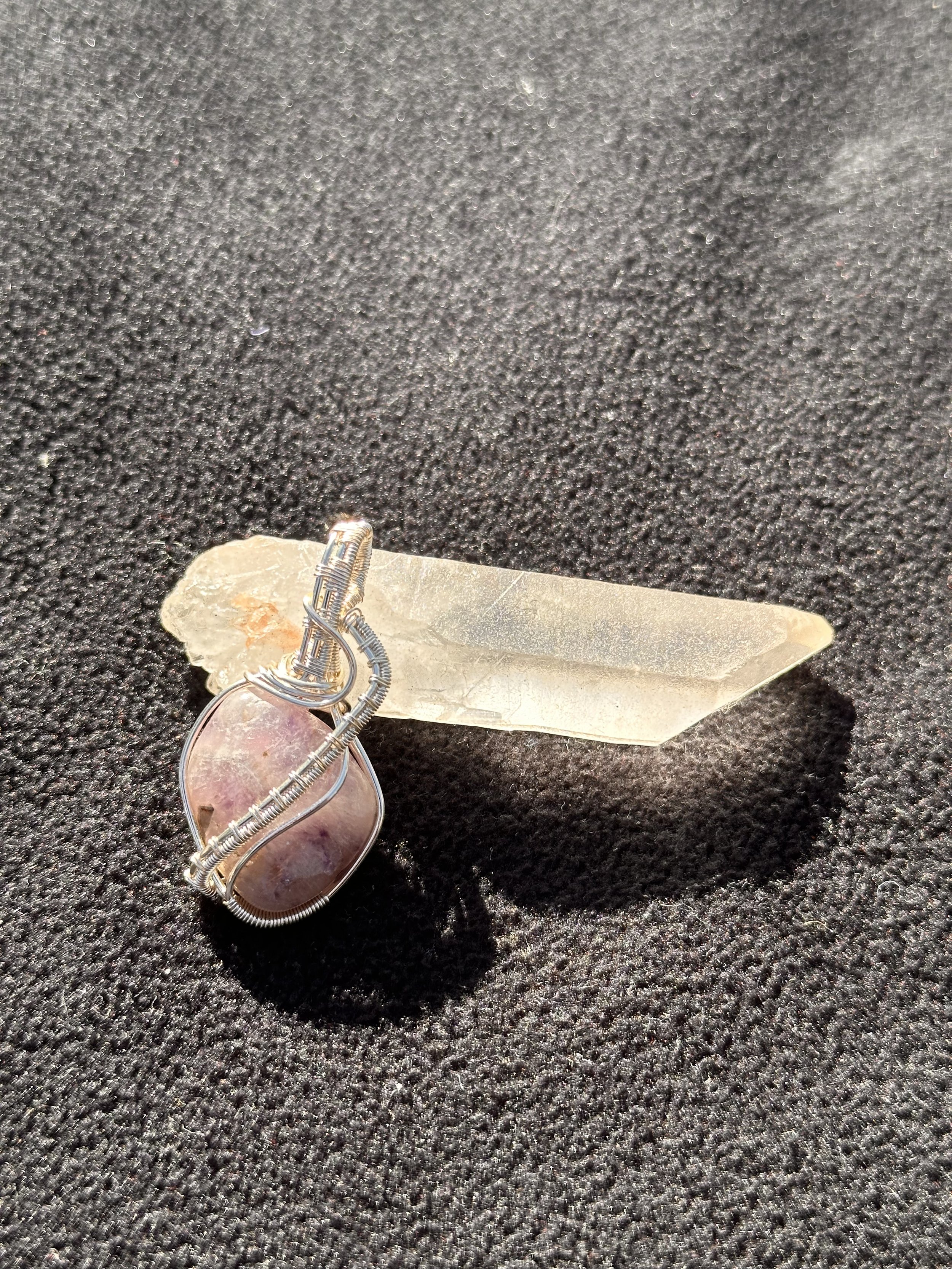 "Stitched" Amethyst