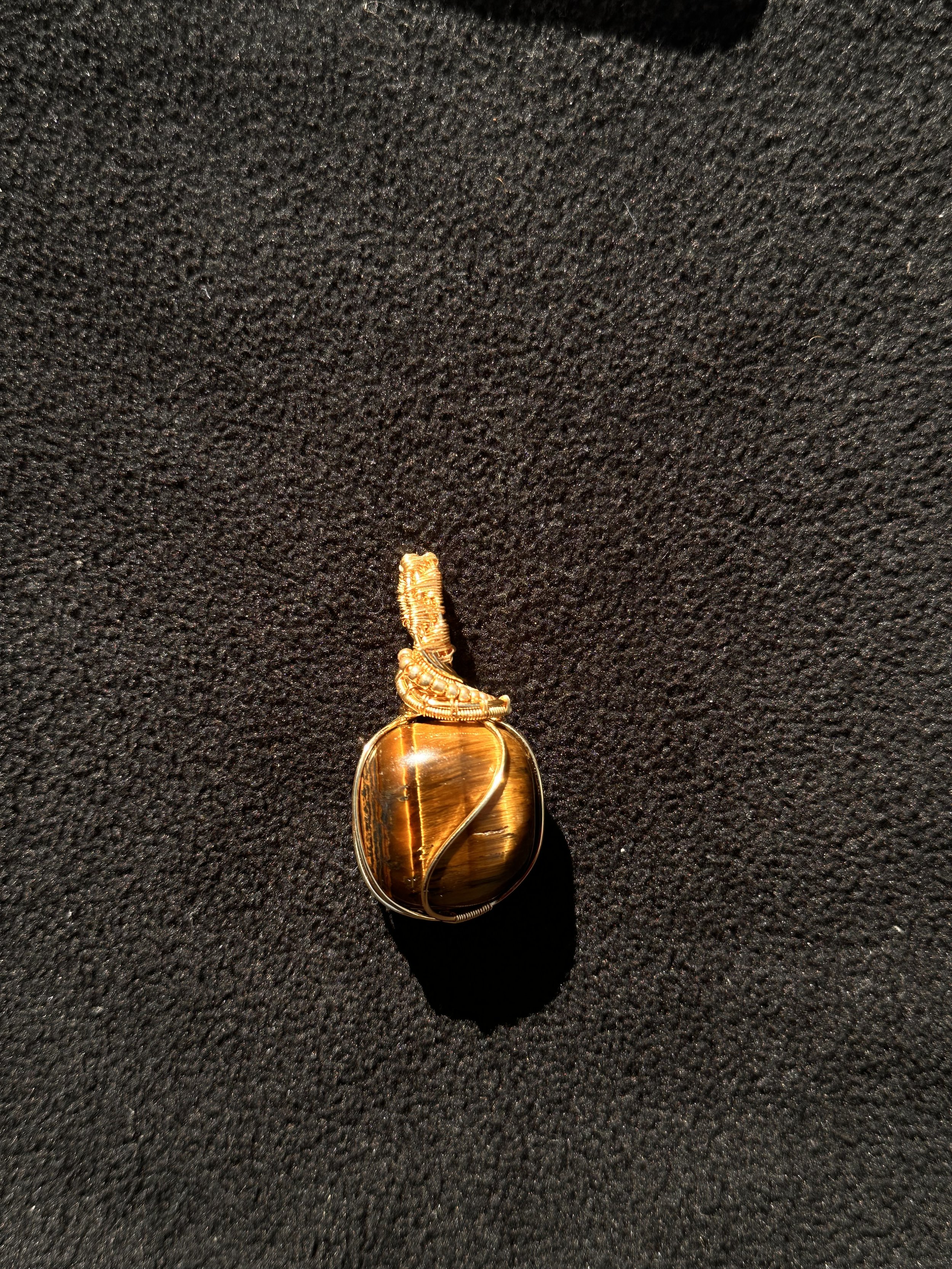 "Honeycomb" Tiger Eye