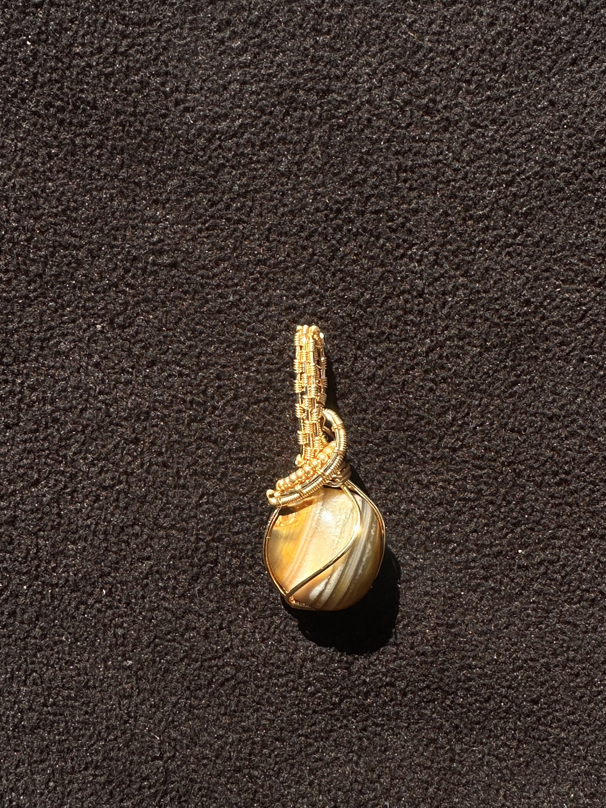 "Saturn's Return" Banded Agate