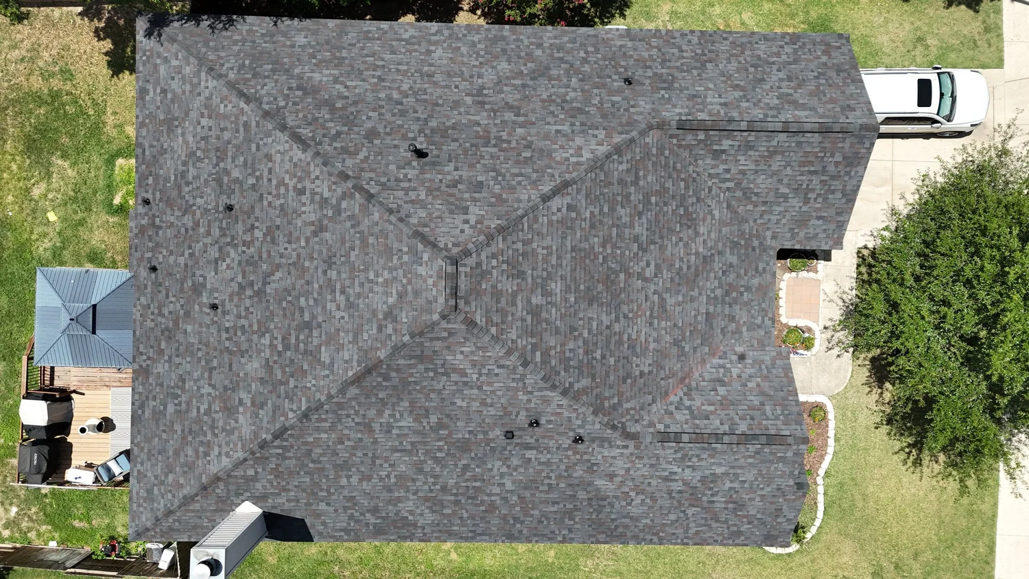 Shingle roofing project featured by Royal Stone Roofing
