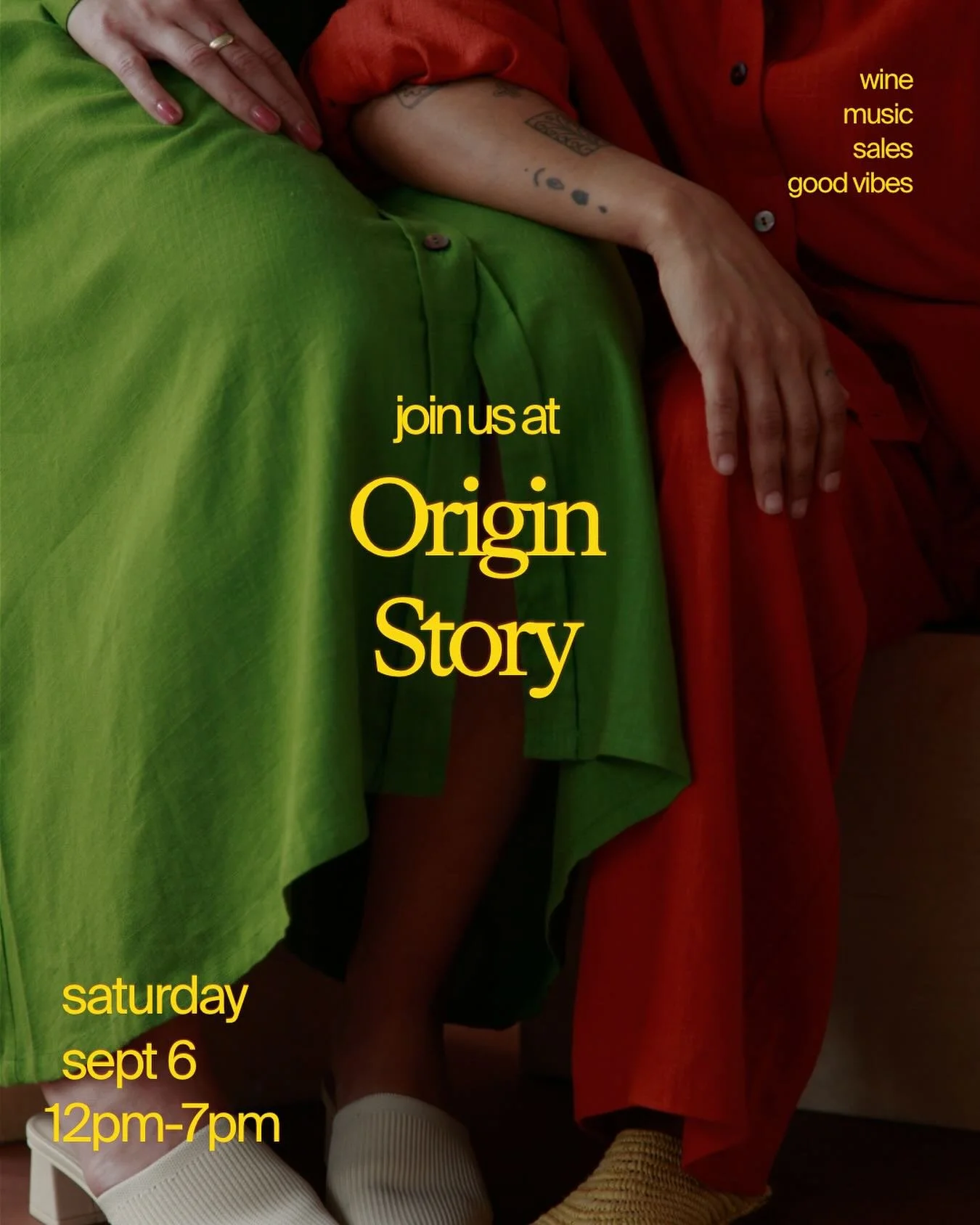 It&rsquo;s always been a dream of ours to own a boutique, and we&rsquo;re so grateful we got to live that dream by joining @originstory.shop 

As we close our brick + mortar space, we&rsquo;d love to see your faces one more time! 

Join us for our Cl