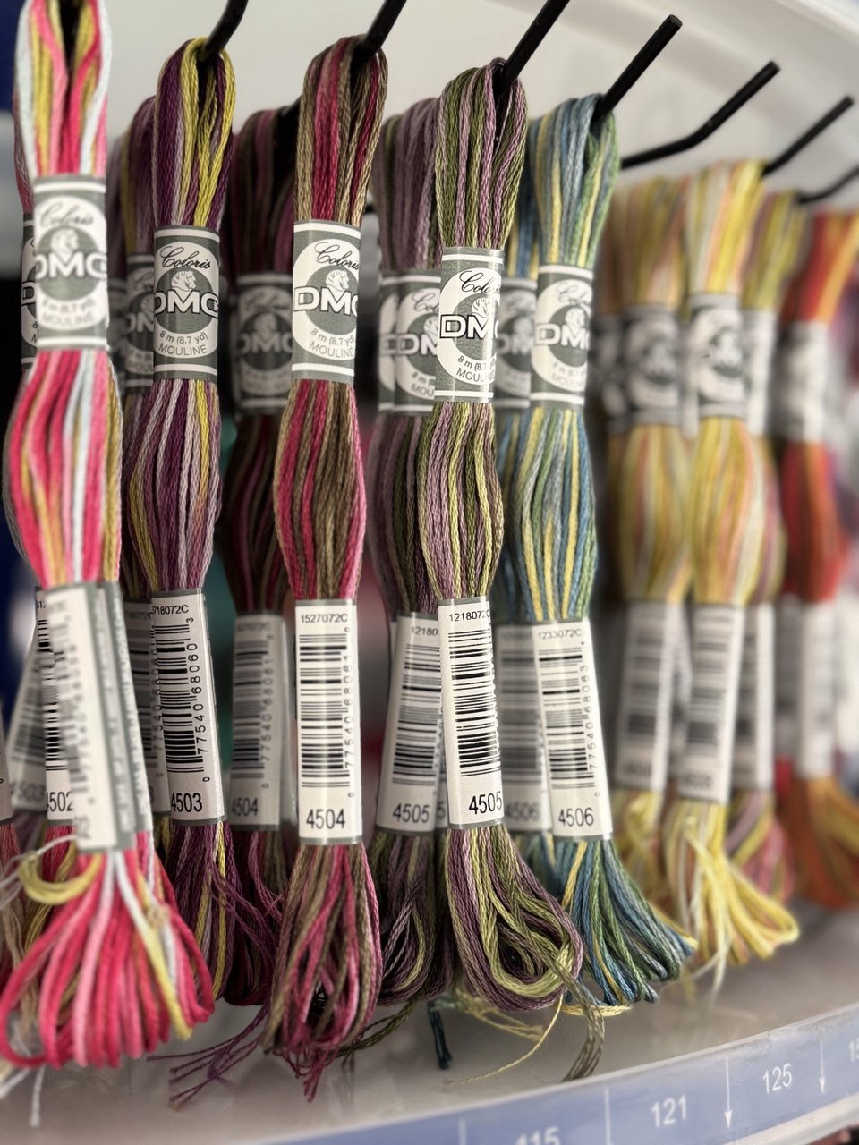DMC Coloris Stranded Cotton 100% 4500-4523 range