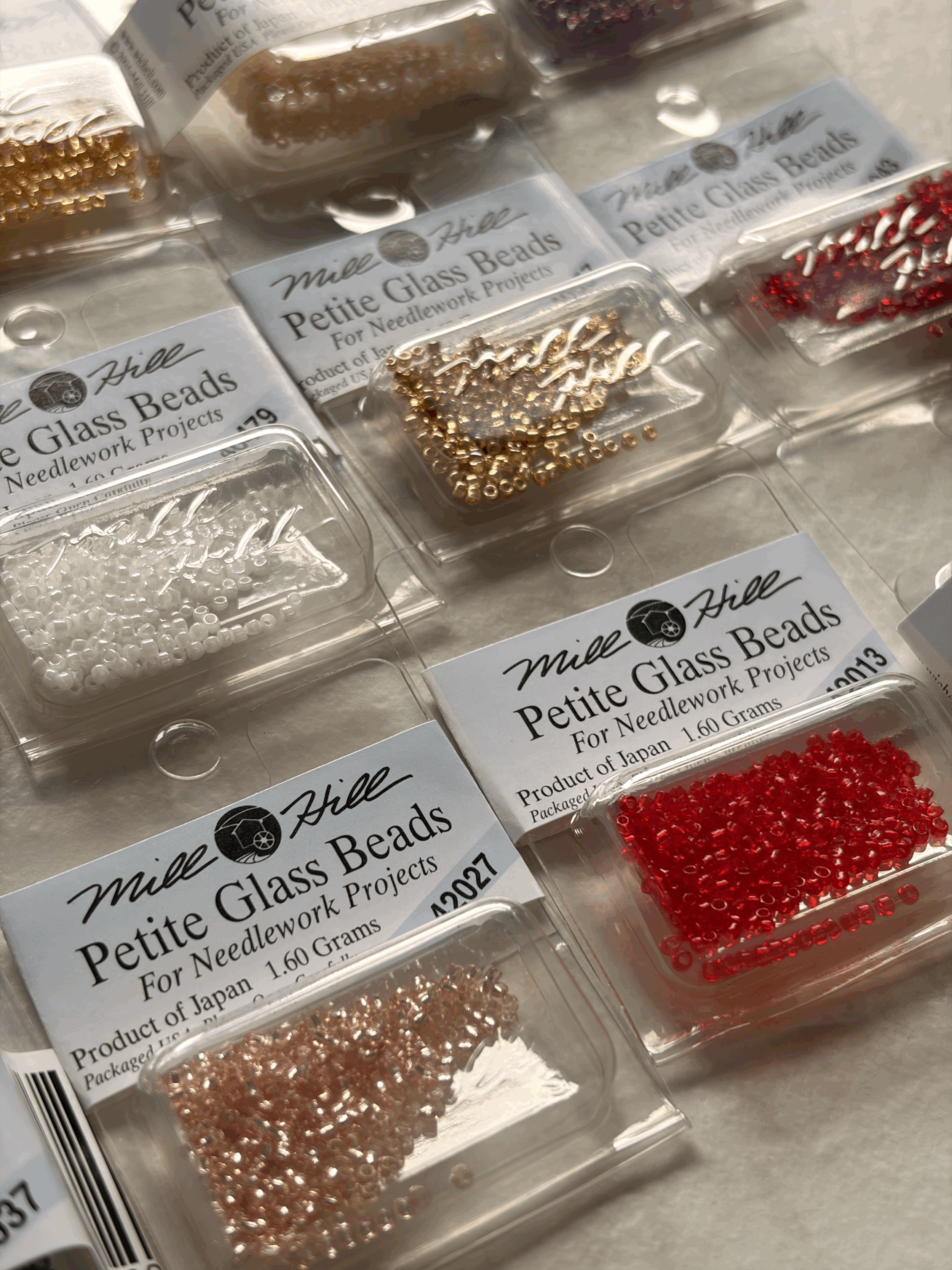 Mill Hill Petite Glass Beads for needlework projects