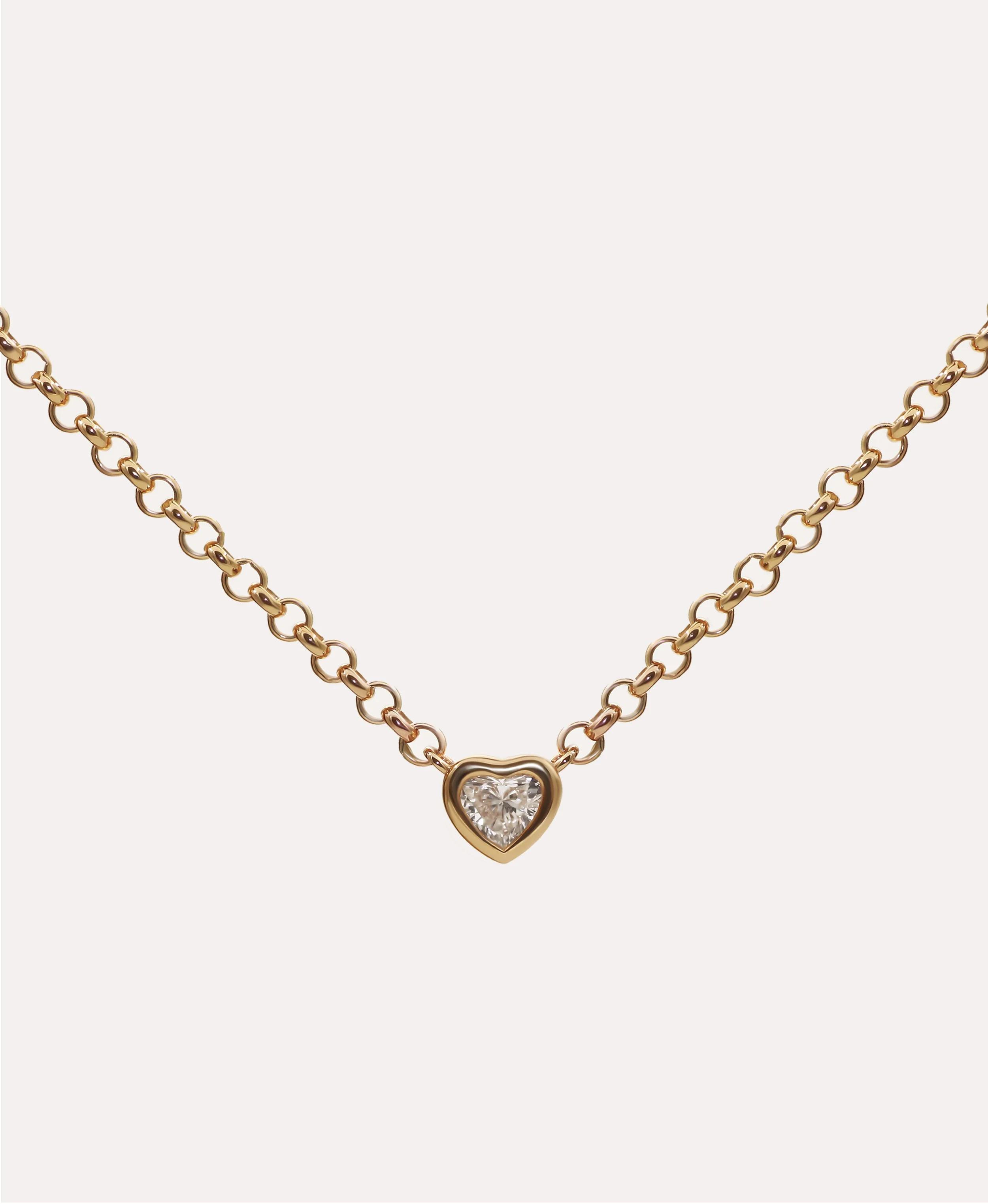 Coco Heart Diamond Necklace
