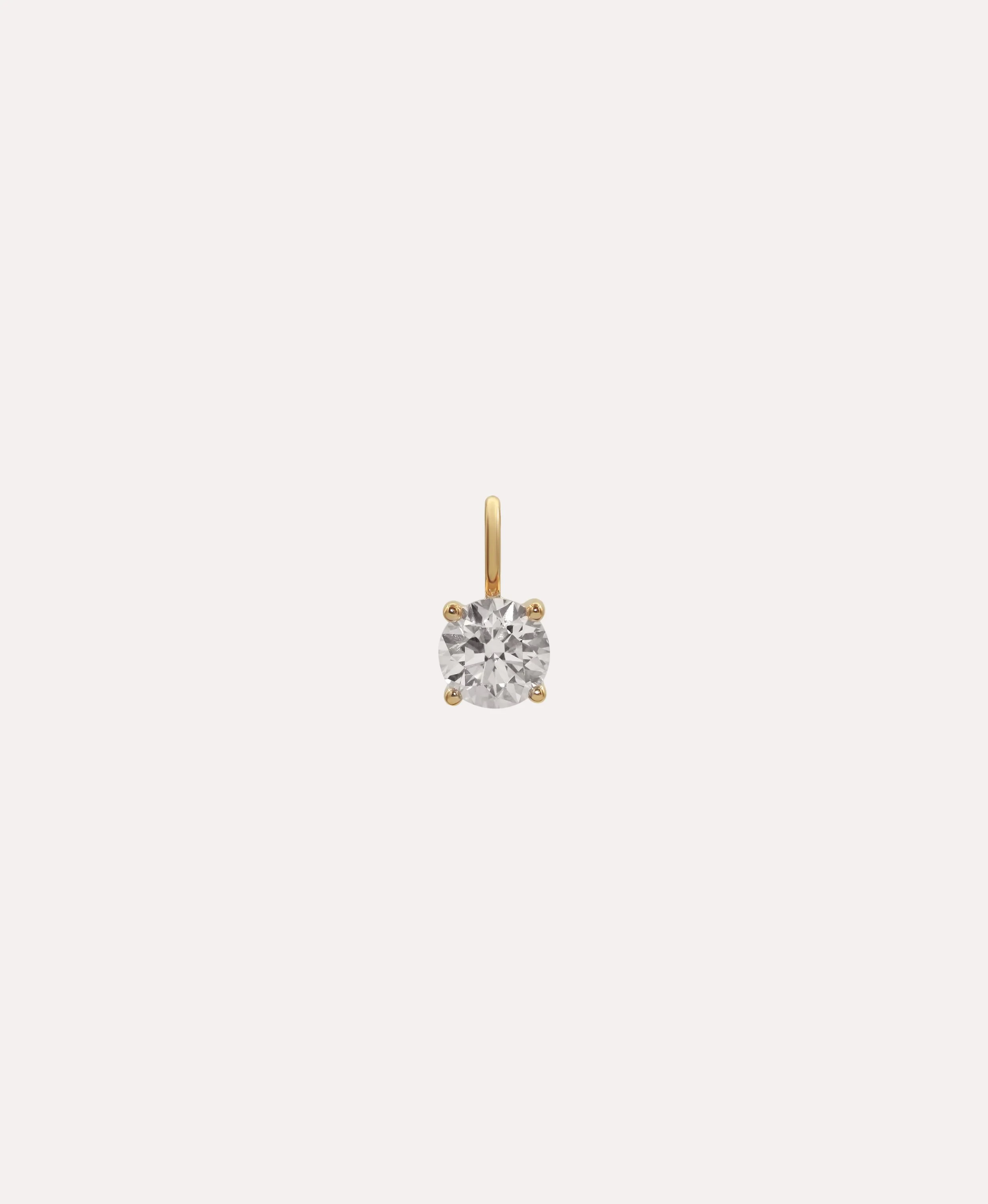 Round Diamond Pendant - 0.5ct