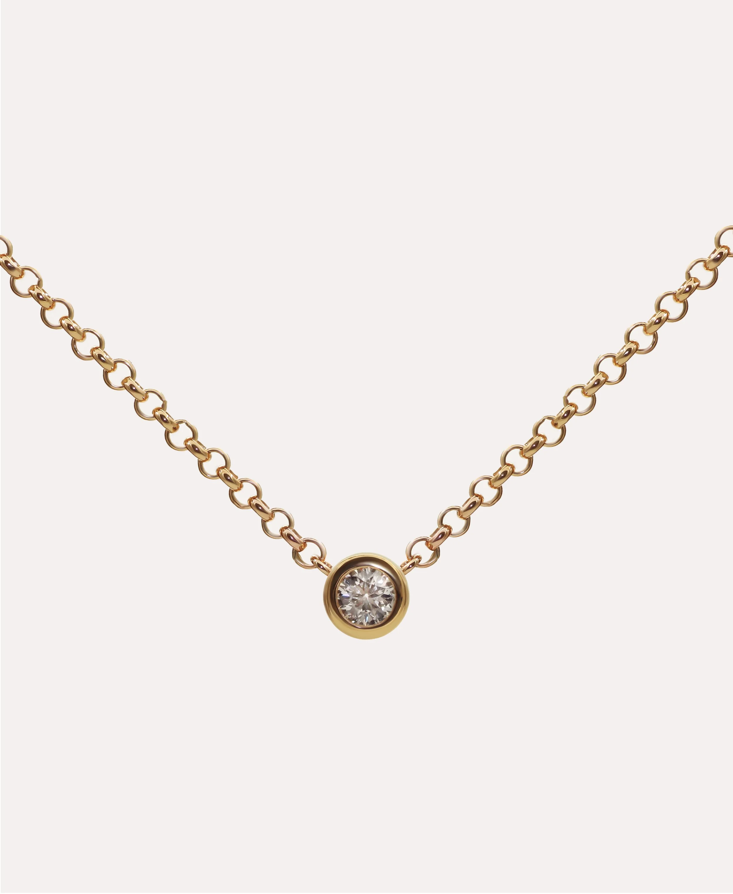 Coco Round Diamond Necklace