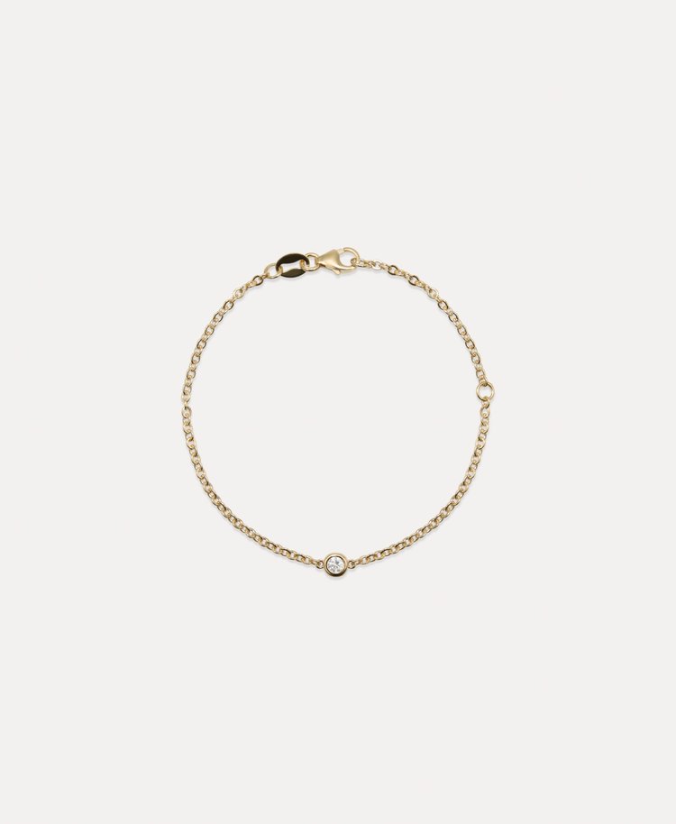 A diamond baby bracelet
