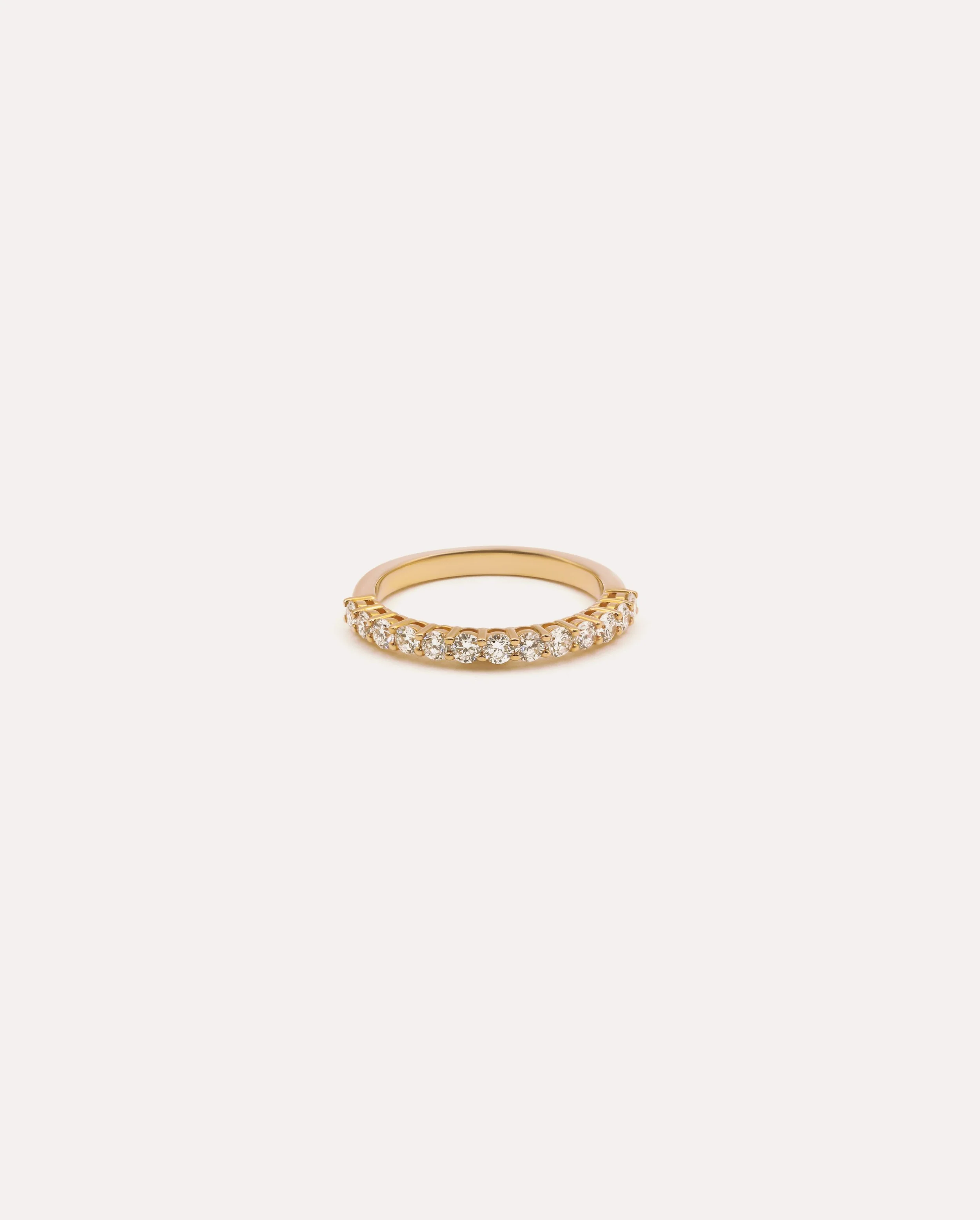 Summer Small Half-Eternity Diamond Ring