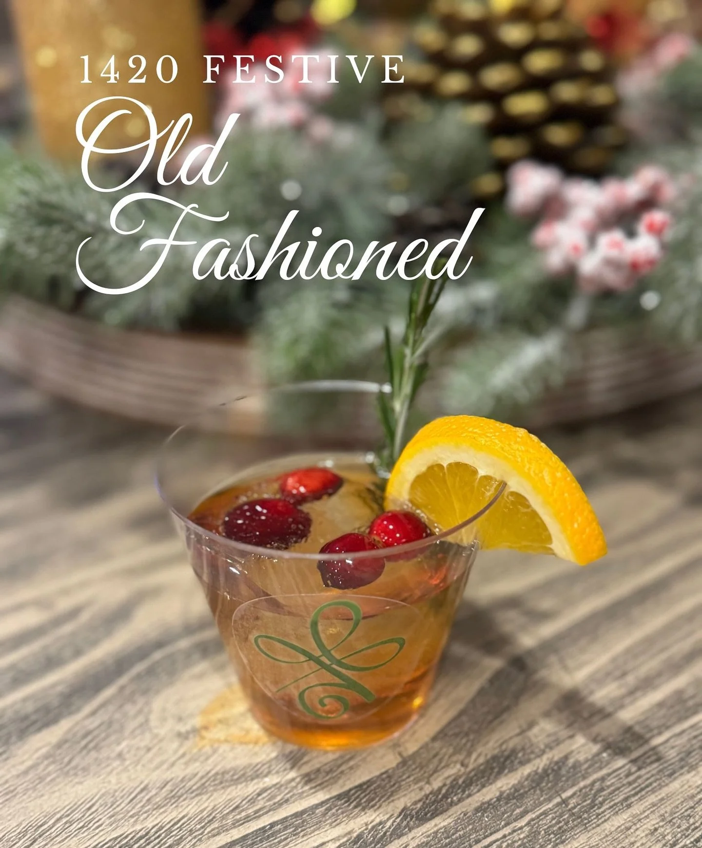 Sip, shop, and swing into the holidays with us ✨🍷

Join us at the Holiday Market in South Norwalk this weekend for wine, craft cocktails, charcuterie, and festive fun&mdash;all under one roof. Come by to enjoy our 1420 Festive Old Fashioned and othe