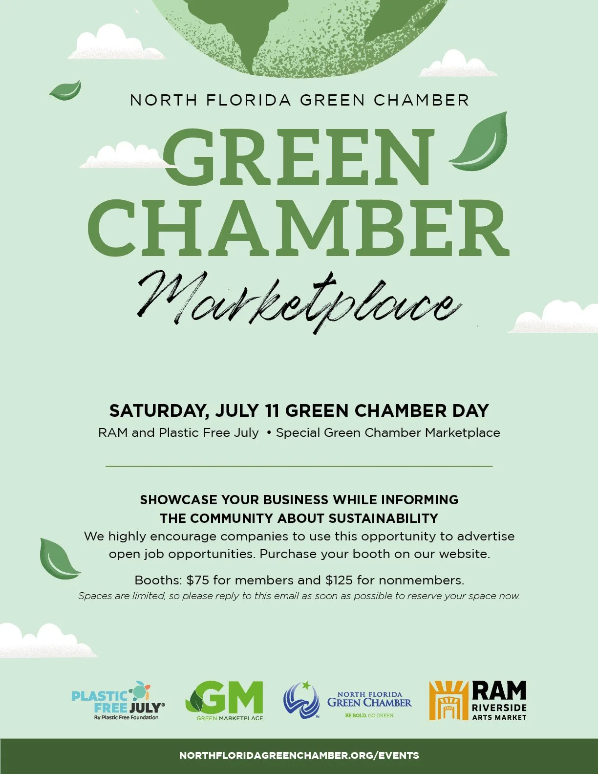 Green Chamber Marketplace at RAM-Plastic Free July