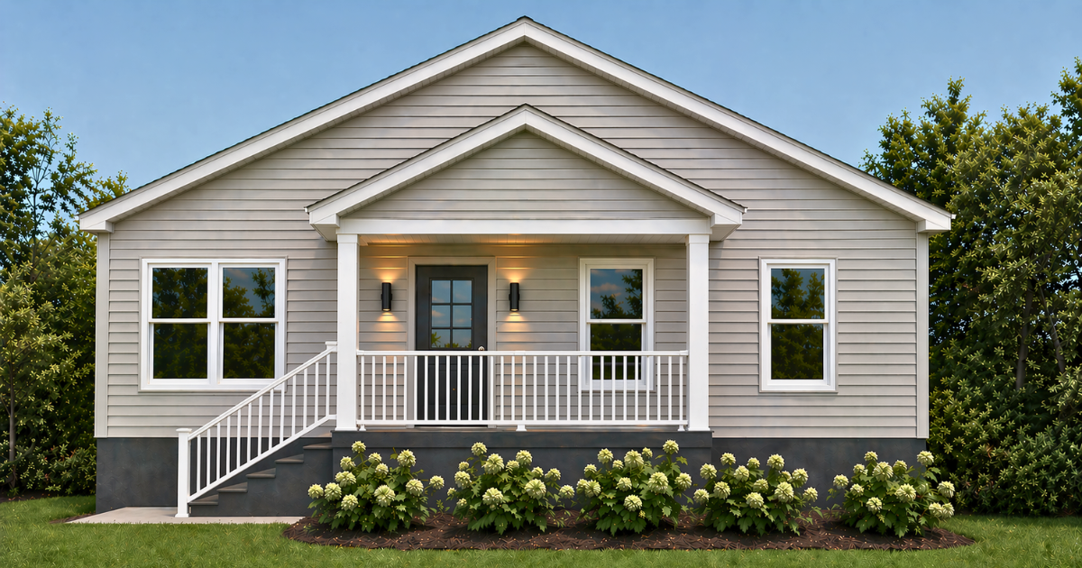 Architectural rendering of the 26 Pacific residential renovation in Greenville, South Carolina
