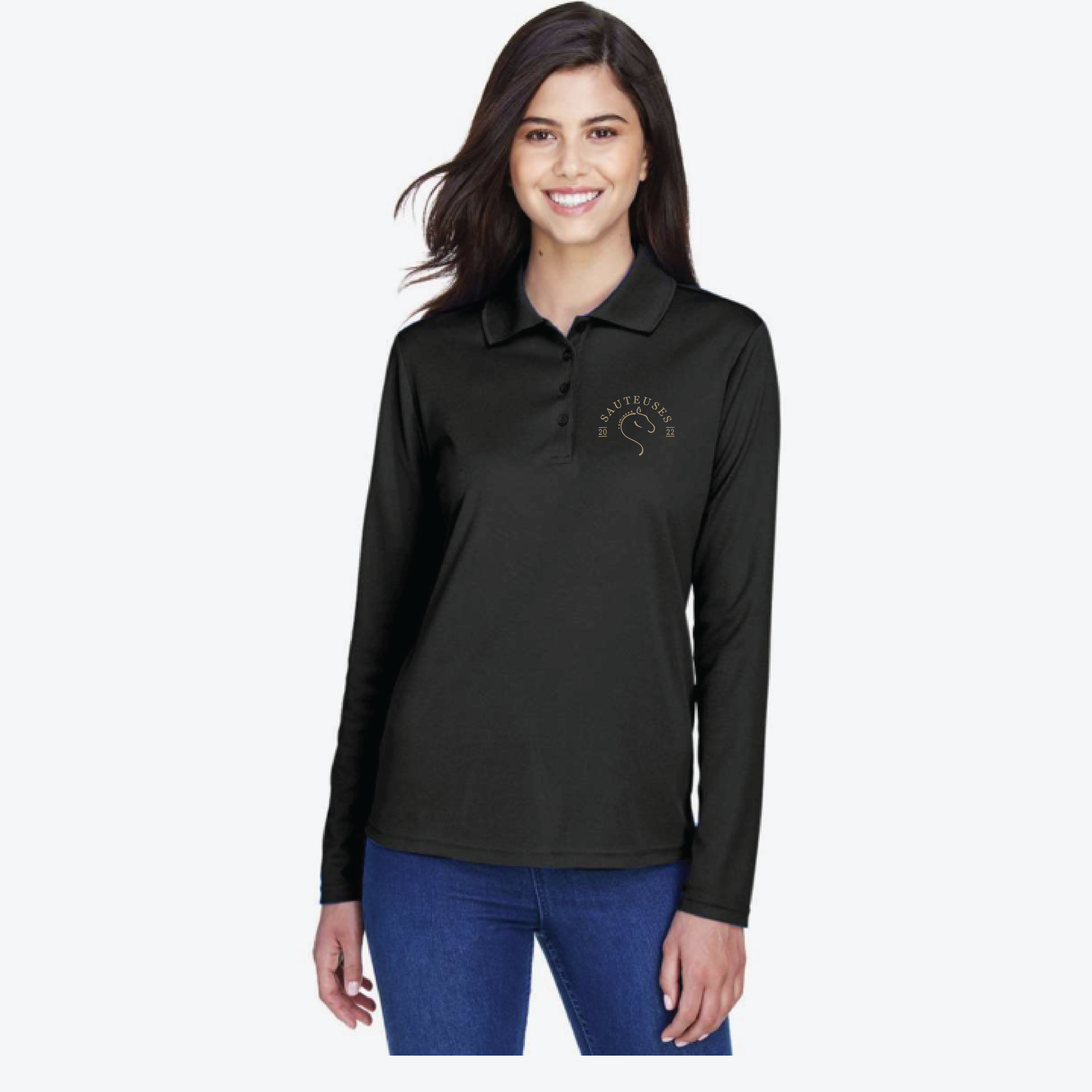 Sauteuses long sleeve polo.png