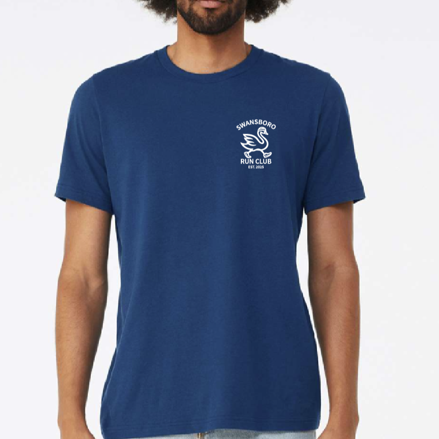 Swansboro Run Club team t-shirt