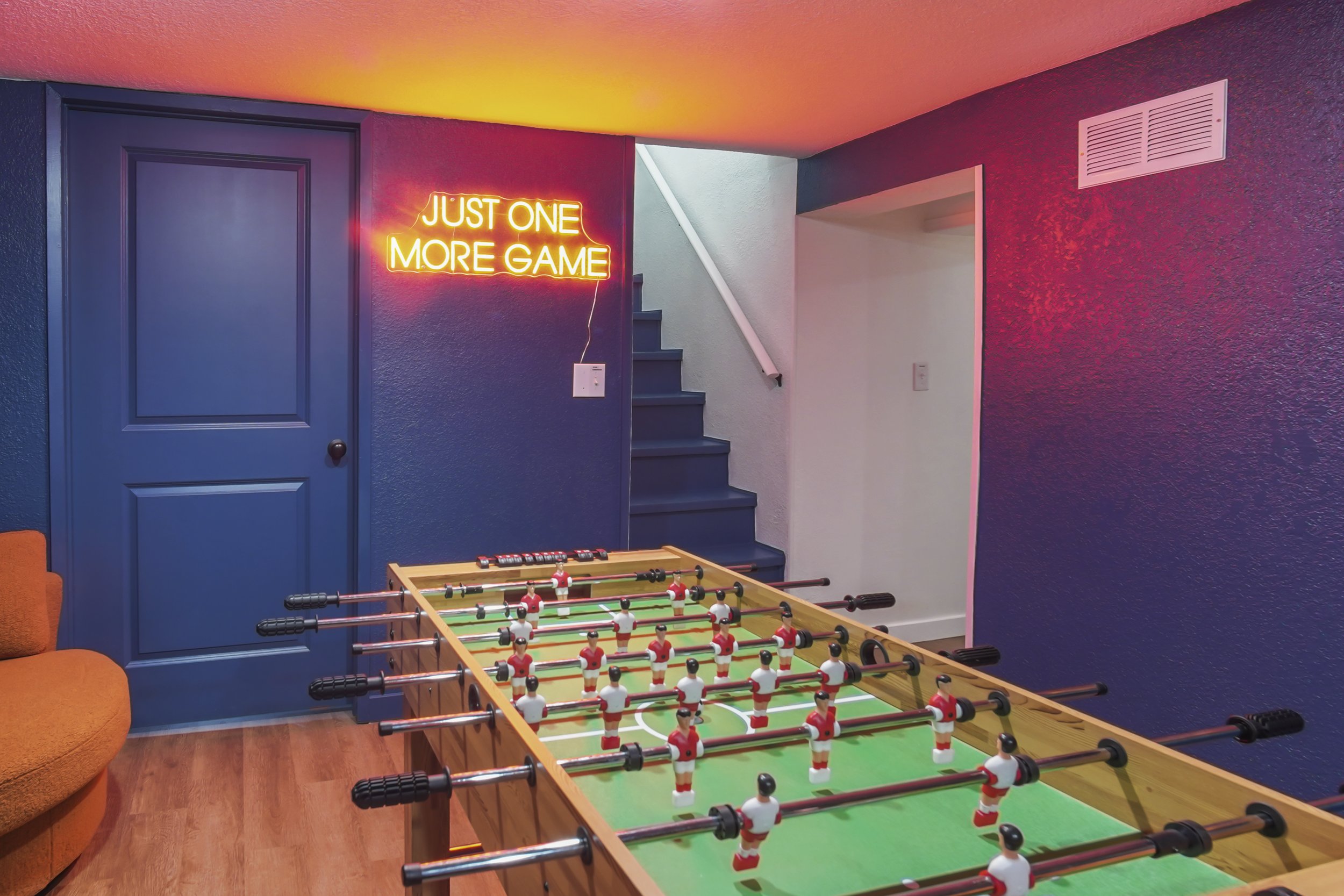 Just one more game is never enough in the game room