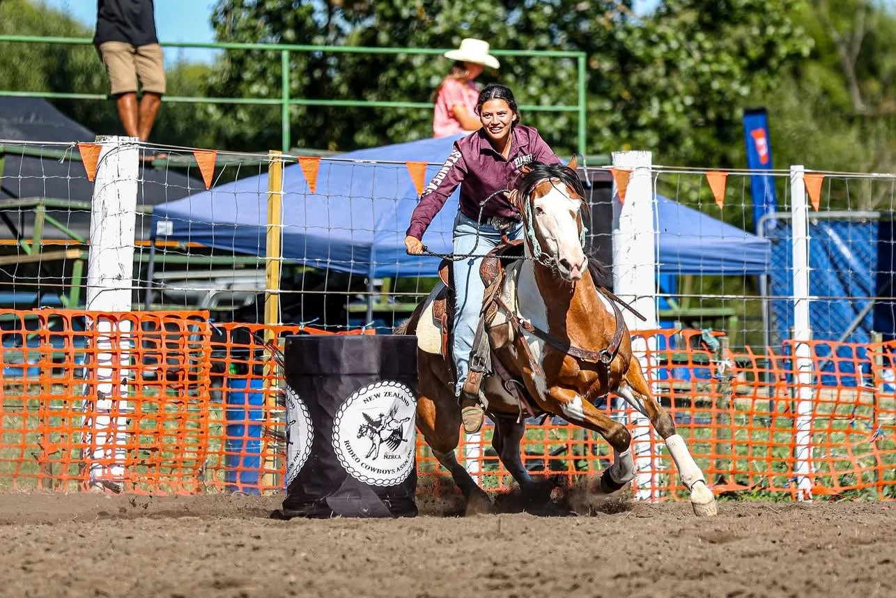 Bry and King rodeo barrel racing