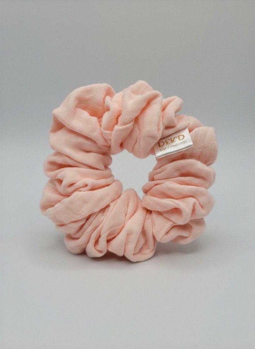 Blush Blossom Scrunchie