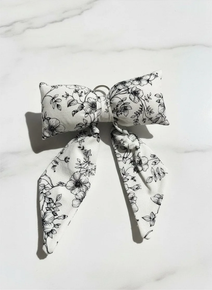 Floral Elegance Bow