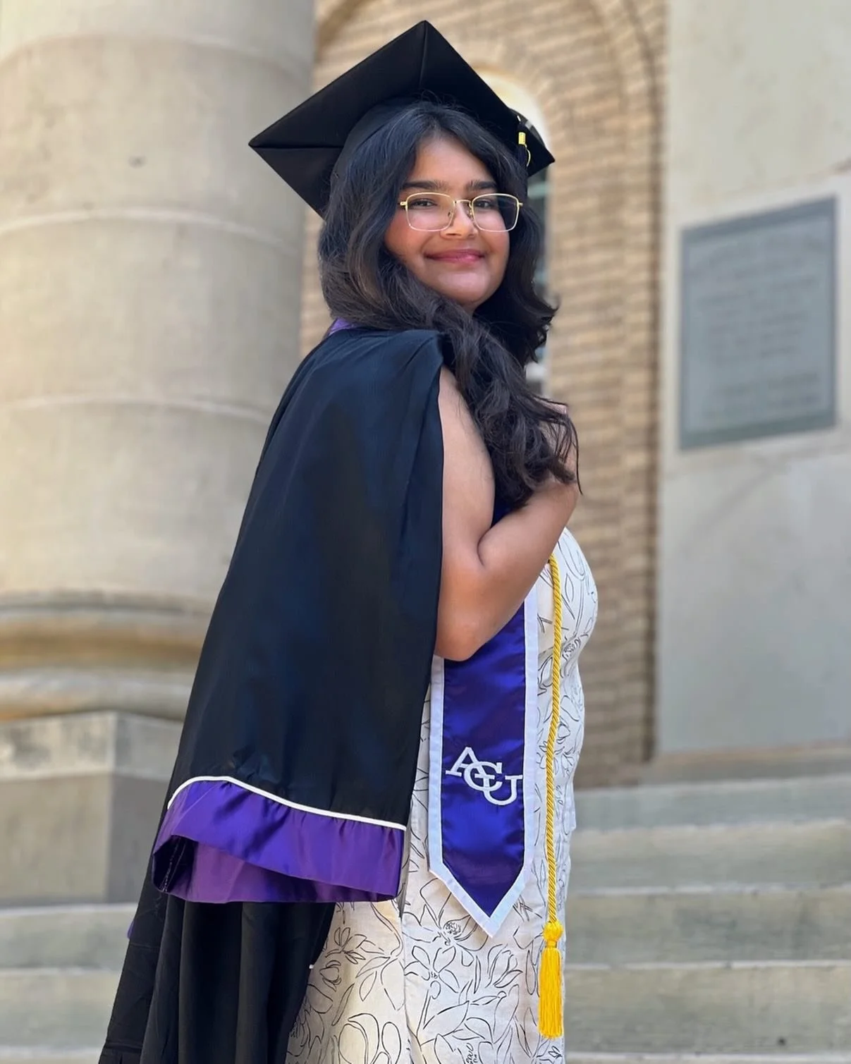 So proud of our girl graduating this weekend! She squeezed a lot of friendship, learning and adventure in her three years at ACU. Thanks ACU for the kind of school culture that grows a person up in knowledge and the Lord - nurturing the seeds the Lor