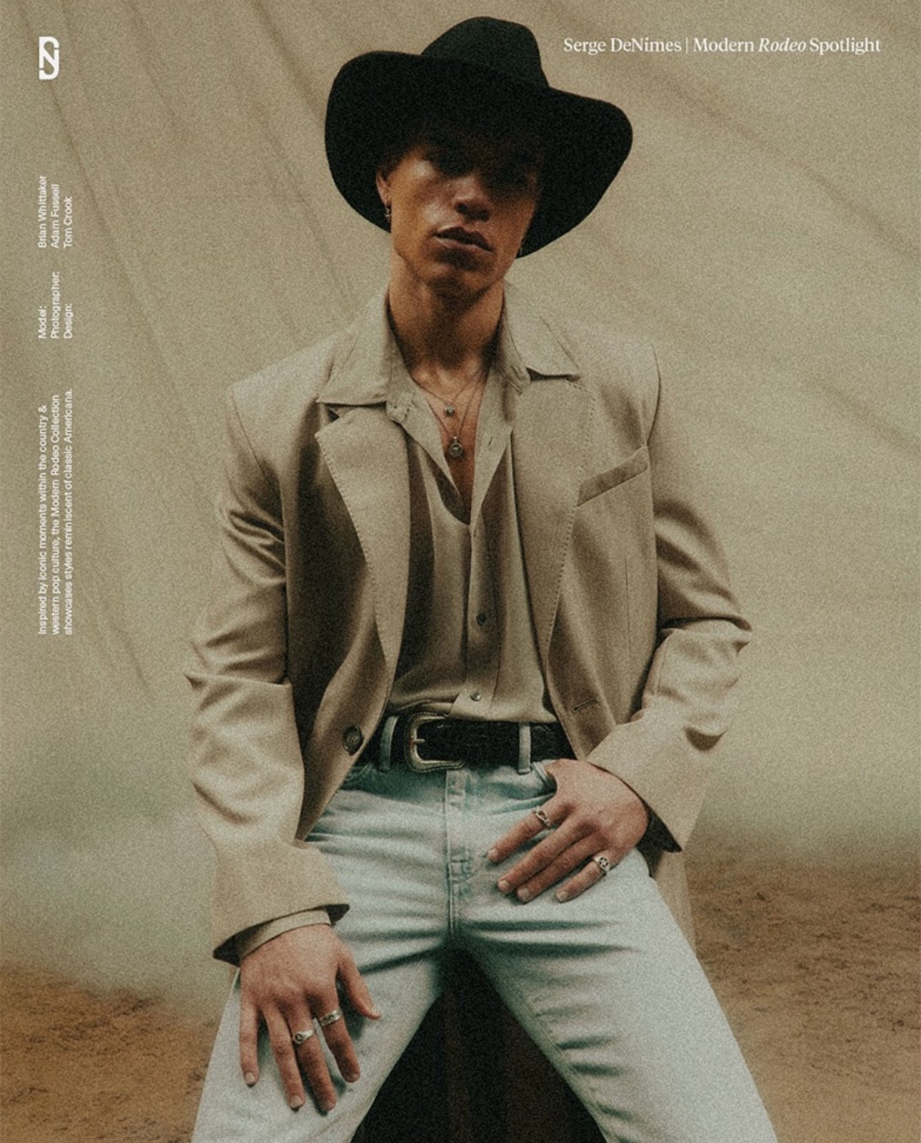 SERGE DENIMES MODERN RODEO CAMPAIGN //
STYLIST: HOLLY MACNAGHTEN
PHOTOGRAPHY: ADAM FUSSELL